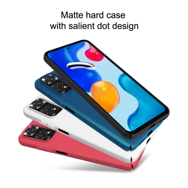 کاور نیلکین مدل Super Frosted Shield مناسب برای گوشی موبایل شیائومی Redmi Note 11S 4G Global