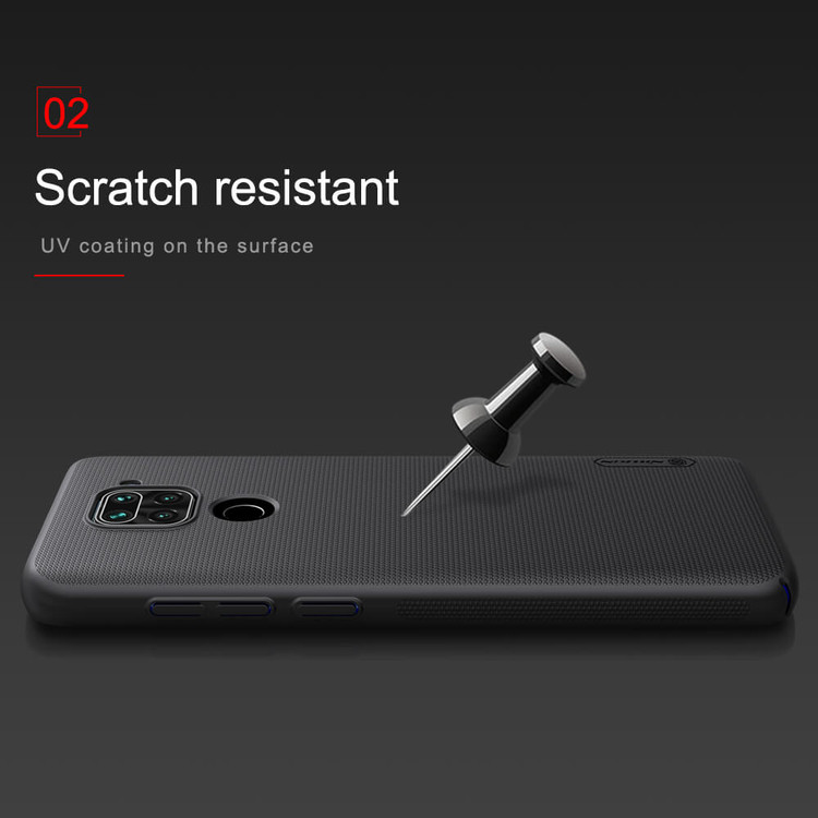 کاور نیلکین مدل Super Frosted Shield مناسب برای گوشی موبایل شیائومی 2020 (4G)Redmi Note 9
