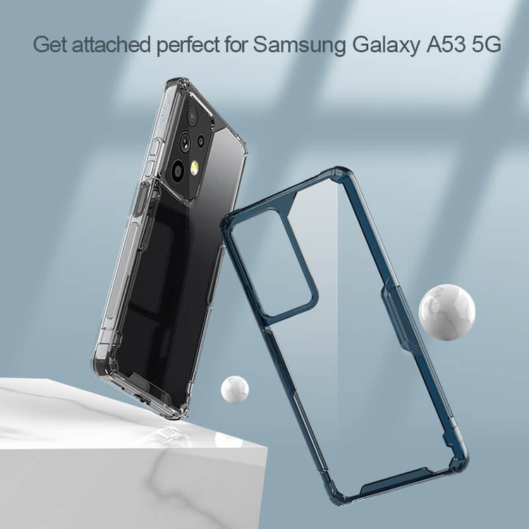 کاور نیلکین مدل Nature TPU Pro مناسب برای گوشی موبایل سامسونگ Galaxy A53