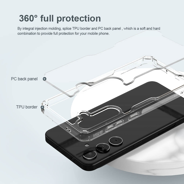 کاور نیلکین مدل Nature TPU Pro مناسب برای گوشی موبایل سامسونگ Galaxy S24 (2024)