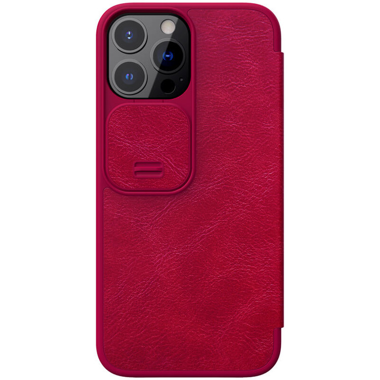 کاور نیلکین مدل QIN PRO LEATHER مناسب برای گوشی موبایل اپل Iphone 13 Pro