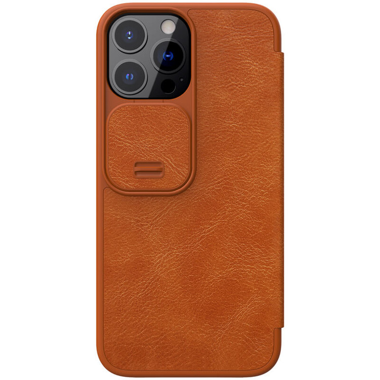 کاور نیلکین مدل QIN PRO LEATHER مناسب برای گوشی موبایل اپل Iphone 13 Pro