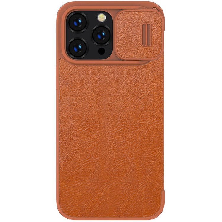کاور نیلکین مدل QIN PRO LEATHER مناسب برای گوشی موبایل اپل Iphone 14 Pro Max