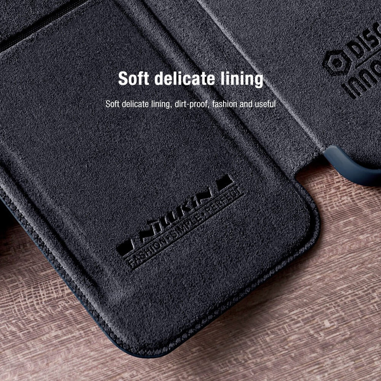 کاور نیلکین مدل QIN PRO LEATHER مناسب برای گوشی موبایل اپل Iphone 14 Pro Max