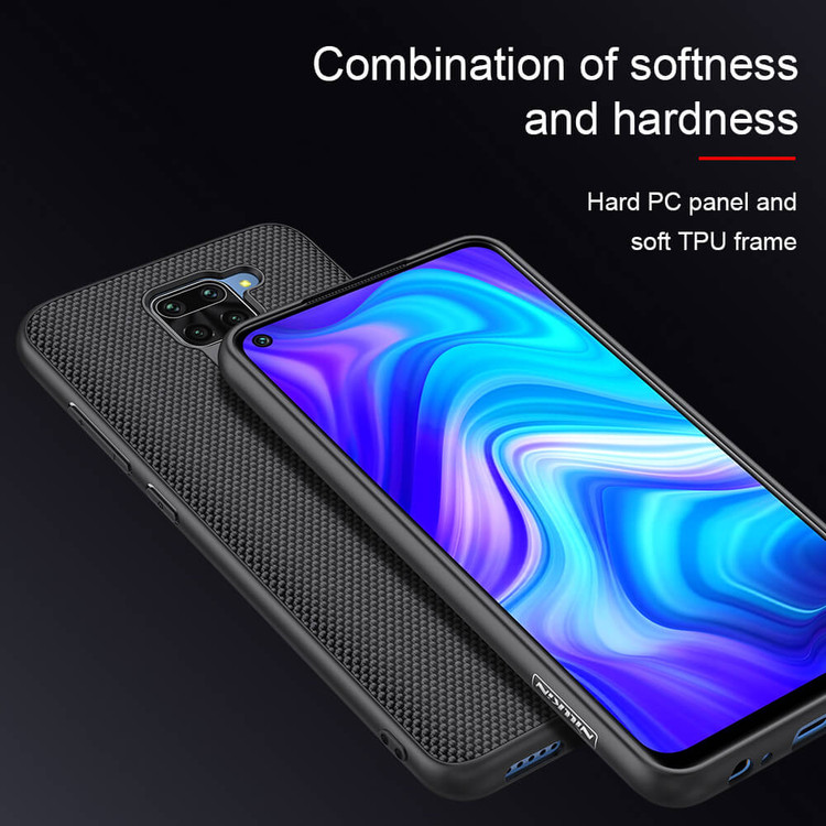 کاور نیلکین مدل Textured مناسب برای گوشی موبایل شیائومی Redmi Note 9