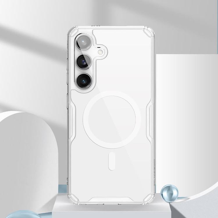 اور نیلکین مدل Nature TPU Pro Magnetic مناسب برای گوشی موبایل سامسونگ (2024) Galaxy S24 Plus