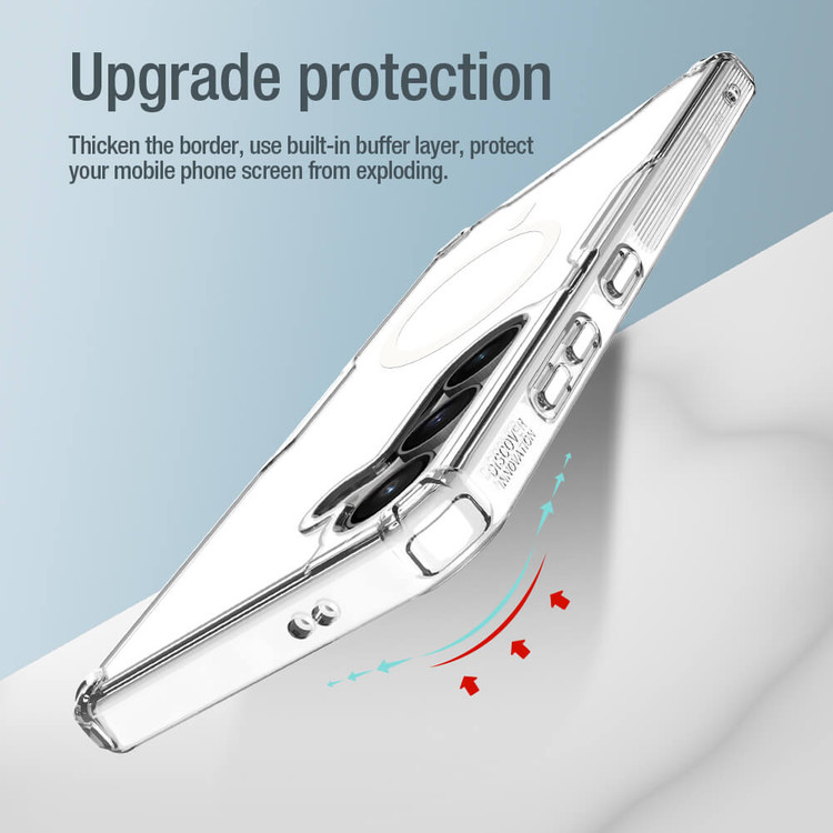 اور نیلکین مدل Nature TPU Pro Magnetic مناسب برای گوشی موبایل سامسونگ (2024) Galaxy S24 Plus