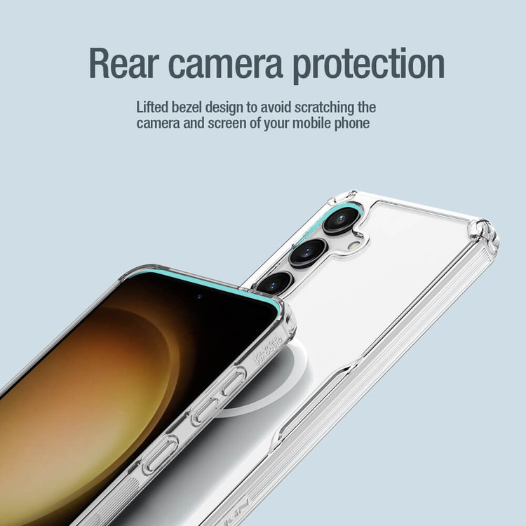 اور نیلکین مدل Nature TPU Pro Magnetic مناسب برای گوشی موبایل سامسونگ (2024) Galaxy S24 Plus