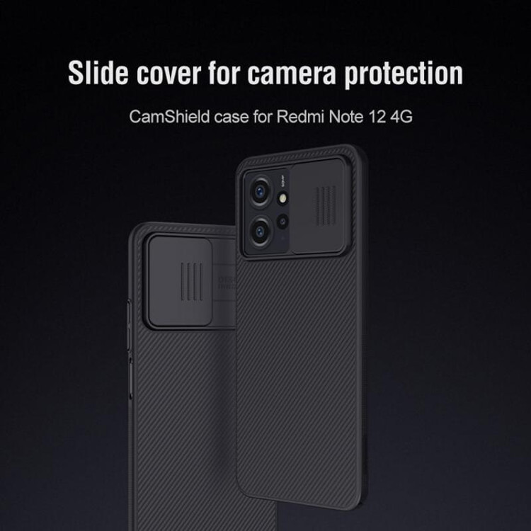 کاور نیلکین مدل CamShield مناسب برای گوشی موبایل شیائومی Redmi Note 12 4G (2023)