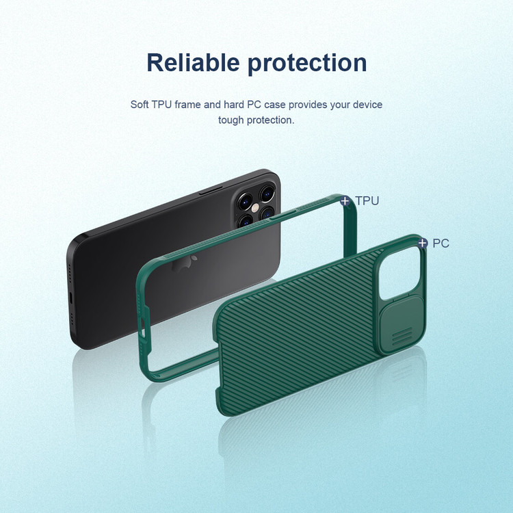 کاور نیلکین مدل CamShield Pro مناسب برای گوشی موبایل اپل iphone 12 pro max