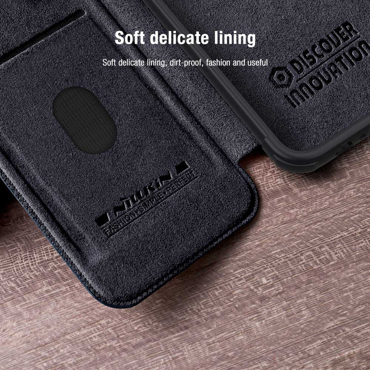 کاور نیلکین مدل QIN PRO LEATHER مناسب برای گوشی موبایل اپل Iphone 15