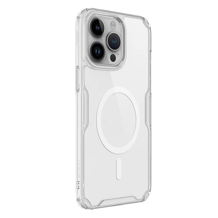 کاور نیلکین مدل Nature TPU Pro Magnetic مناسب برای گوشی موبایل اپل iPhone 15 Pro