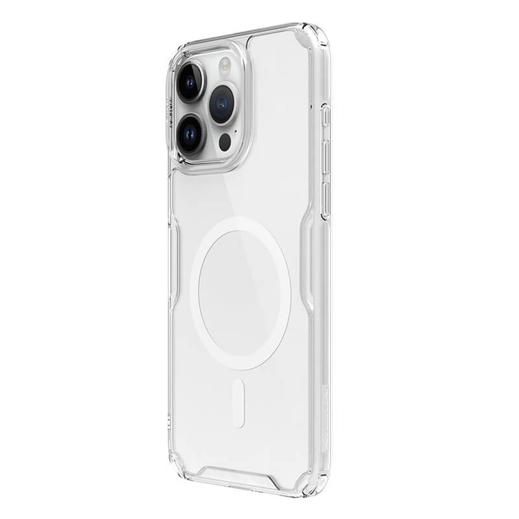 کاور نیلکین مدل Nature TPU Pro Magnetic مناسب برای گوشی موبایل اپل iPhone 15 Pro