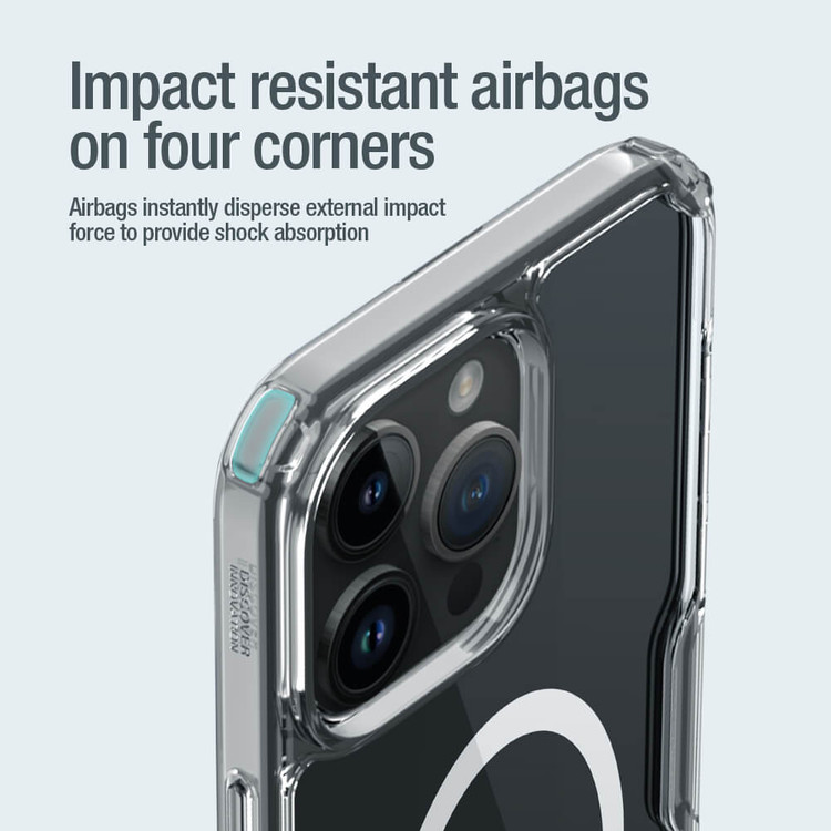 کاور نیلکین مدل Nature TPU Pro Magnetic مناسب برای گوشی موبایل اپل iPhone 15 Pro