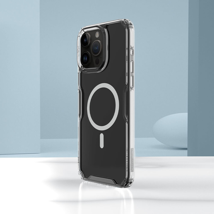 کاور نیلکین مدل Nature TPU Pro Magnetic مناسب برای گوشی موبایل اپل iPhone 15 Pro