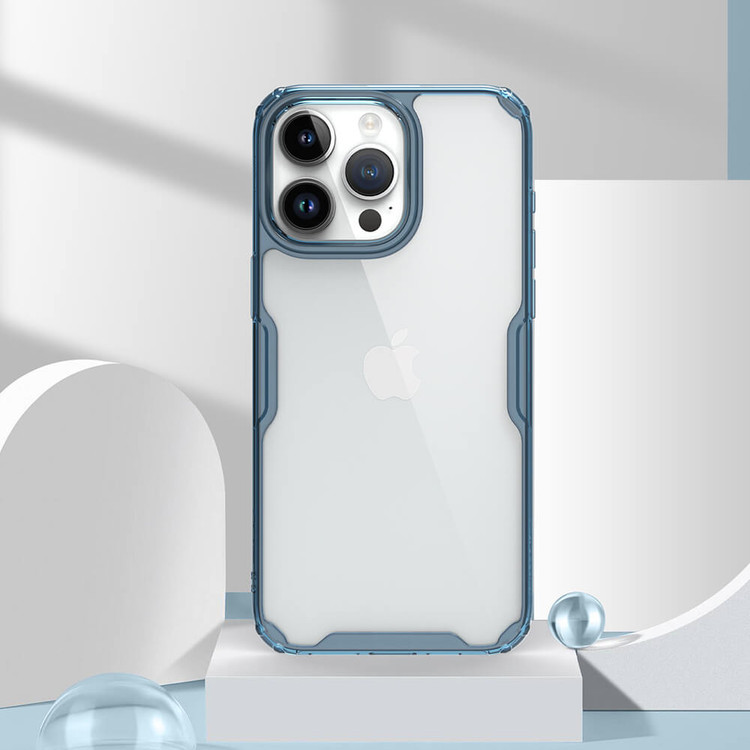 کاور نیلکین مدل Nature TPU Pro مناسب برای گوشی موبایل موبایل اپل Iphone 15 Pro (2023)