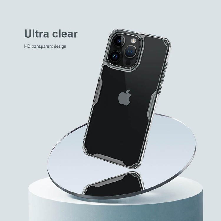 کاور نیلکین مدل Nature TPU Pro مناسب برای گوشی موبایل موبایل اپل Iphone 15 Pro (2023)