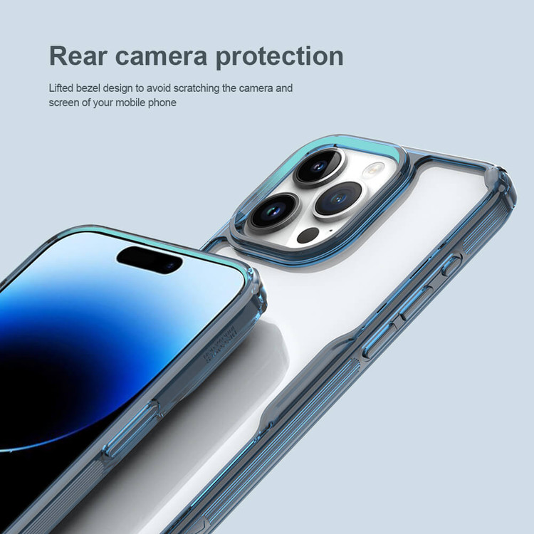 کاور نیلکین مدل Nature TPU Pro مناسب برای گوشی موبایل موبایل اپل Iphone 15 Pro (2023)
