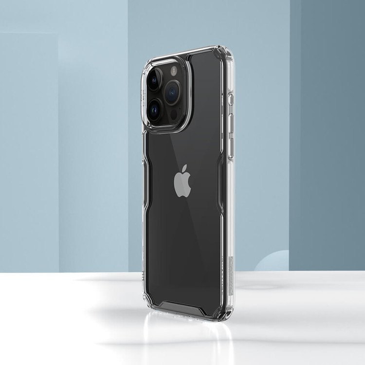 کاور نیلکین مدل Nature TPU Pro مناسب برای گوشی موبایل موبایل اپل Iphone 15 Pro (2023)