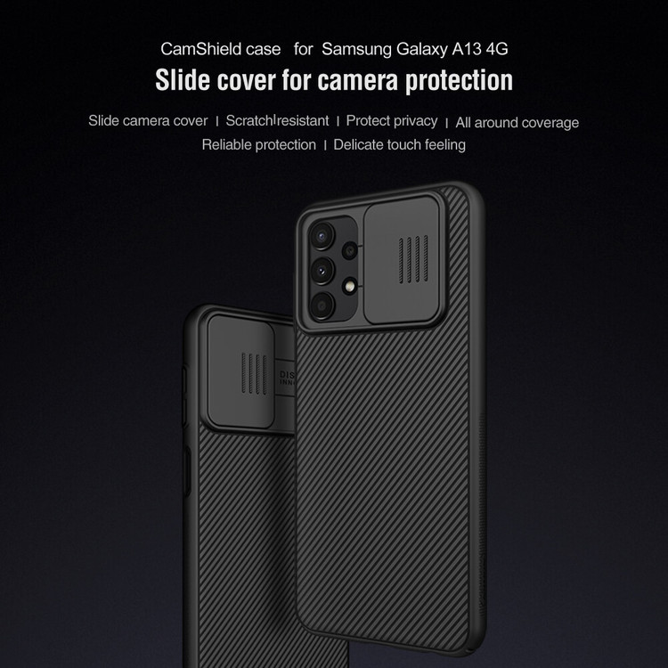 کاور نیلکین مدل Camshield مناسب برای گوشی موبایل سامسونگ Galaxy A13 (4G)
