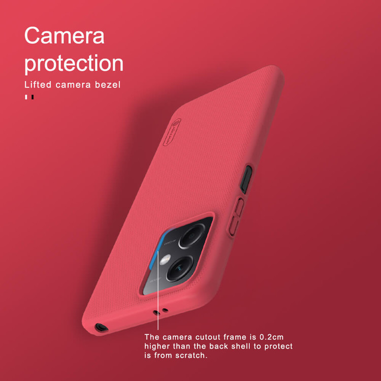 کاور نیلکین مدل Super Frosted Shield مناسب برای گوشی موبایل شیائومی Redmi Note 12 (5G)/ Poco X5 (5G)