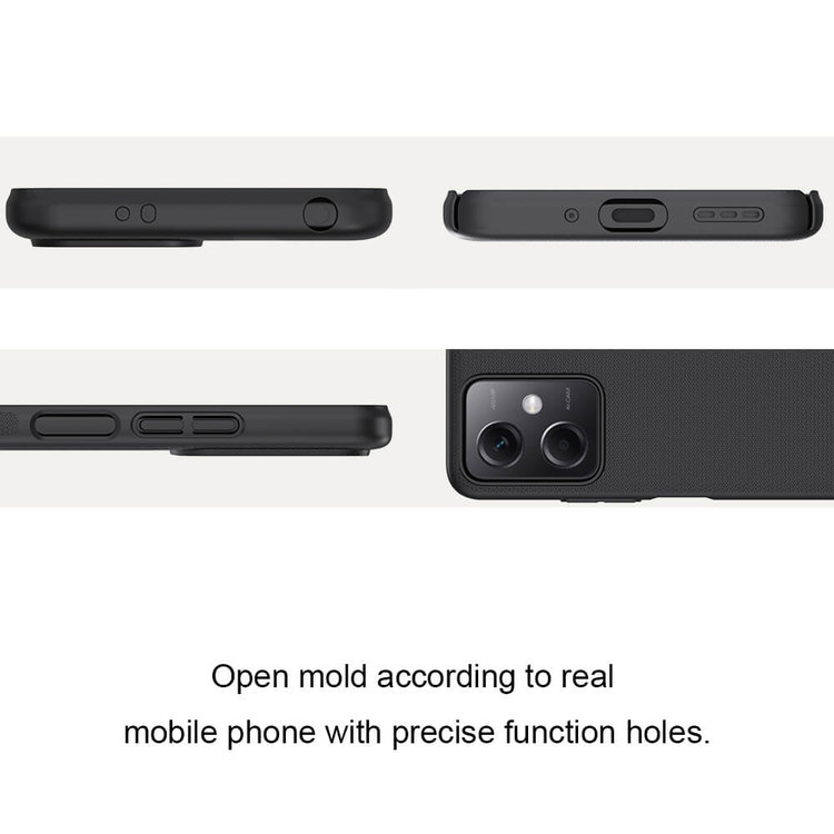 کاور نیلکین مدل Super Frosted Shield مناسب برای گوشی موبایل شیائومی Redmi Note 12 (5G)/ Poco X5 (5G)