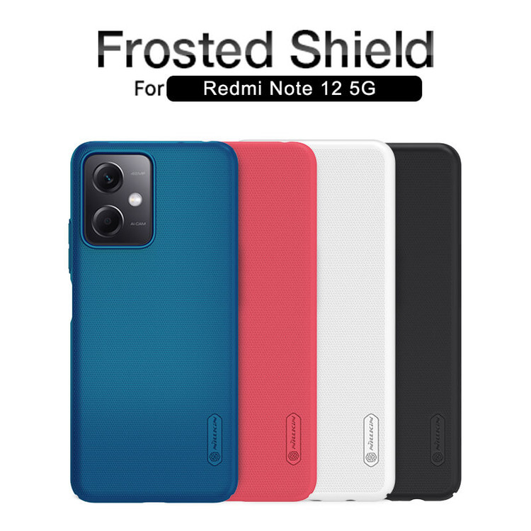 کاور نیلکین مدل Super Frosted Shield مناسب برای گوشی موبایل شیائومی Redmi Note 12 (5G)/ Poco X5 (5G)