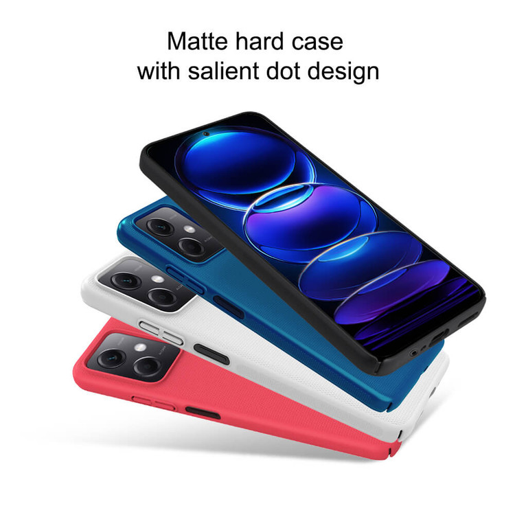 کاور نیلکین مدل Super Frosted Shield مناسب برای گوشی موبایل شیائومی Redmi Note 12 (5G)/ Poco X5 (5G)