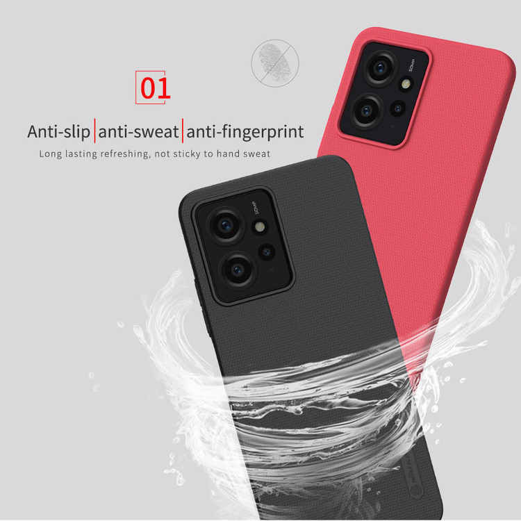 کاور نیلکین مدل Super Frosted Shield مناسب برای گوشی موبایل شیائومی Redmi Note 12 4G (2023)
