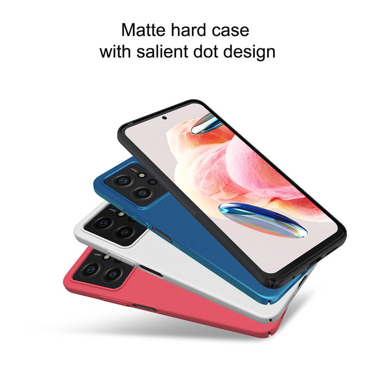 کاور نیلکین مدل Super Frosted Shield مناسب برای گوشی موبایل شیائومی Redmi Note 12 4G (2023)