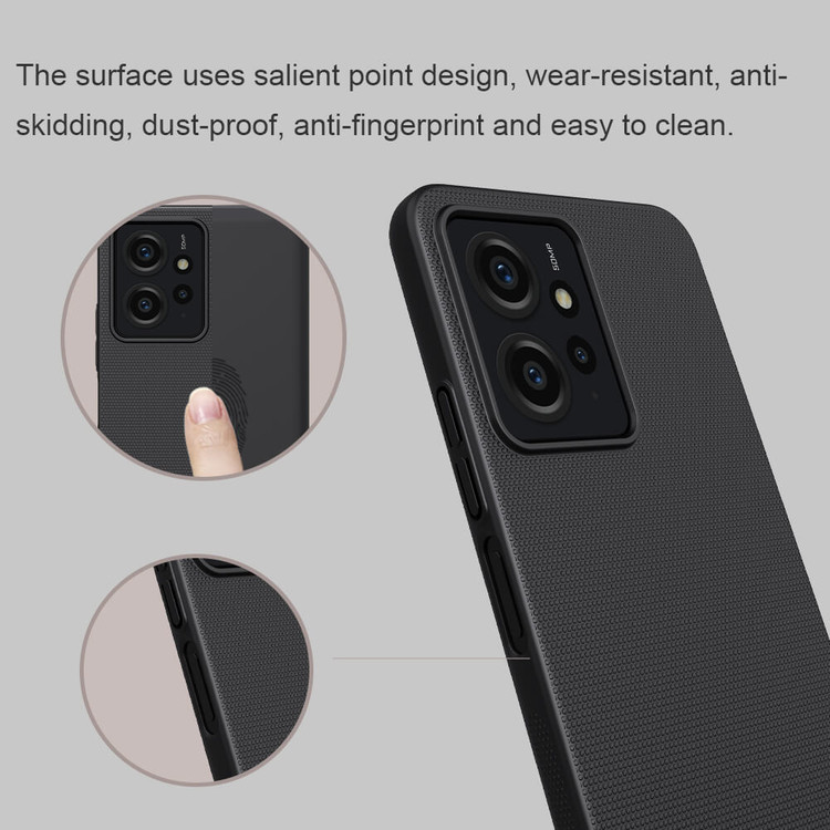 کاور نیلکین مدل Super Frosted Shield مناسب برای گوشی موبایل شیائومی Redmi Note 12 4G (2023)