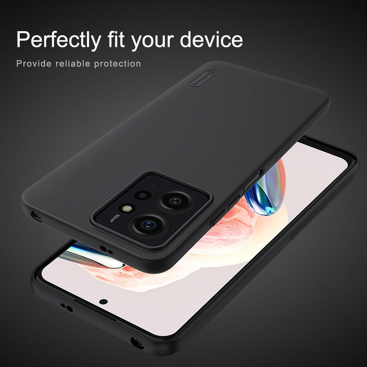 کاور نیلکین مدل Super Frosted Shield مناسب برای گوشی موبایل شیائومی Redmi Note 12 4G (2023)