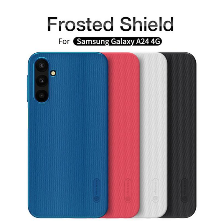 کاور نیلکین مدل Super Frosted Shield مناسب برای گوشی موبایل سامسونگ (2023) Galaxy A24 4G
