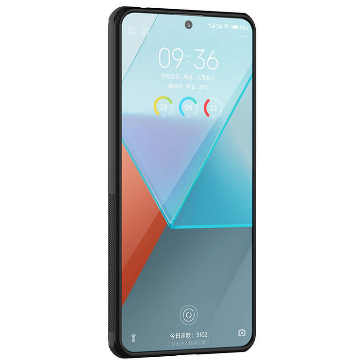 کاور نیلکین مدل Super Frosted Shield Pro مناسب برای گوشی موبایل شیائومی(2024/2023) Poco X6 / Redmi Note 13 Pro 5G