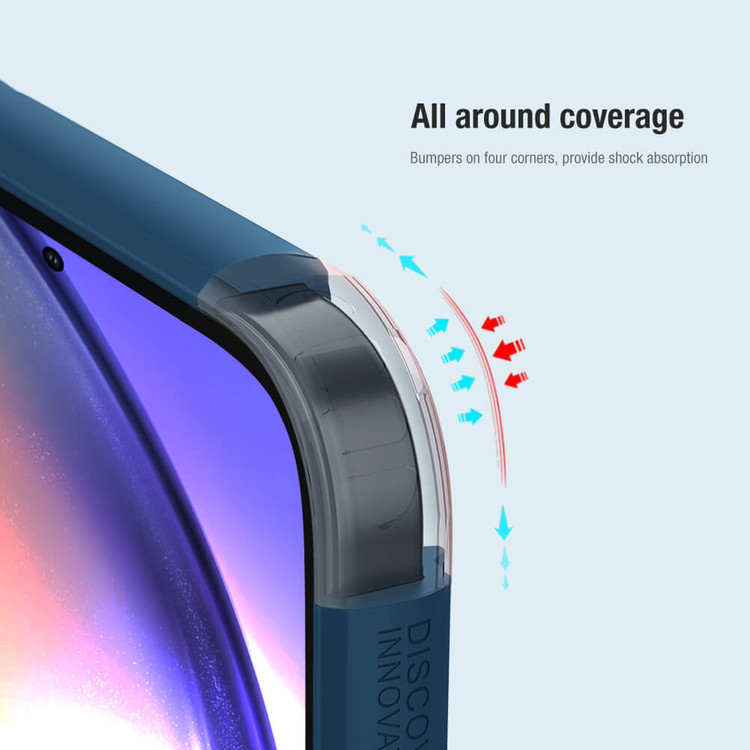 کاور نیلکین مدل Super Frosted Shield Pro مناسب برای گوشی سامسونگ (2024) Galaxy A55 5G