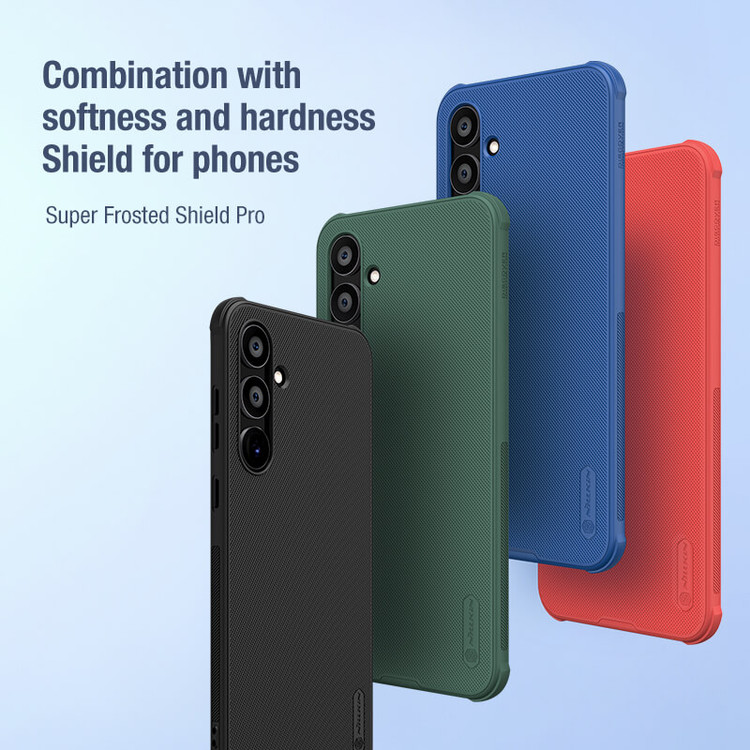 کاور نیلکین مدل Super Frosted Shield Pro مناسب برای گوشی سامسونگ (2024) Galaxy A55 5G