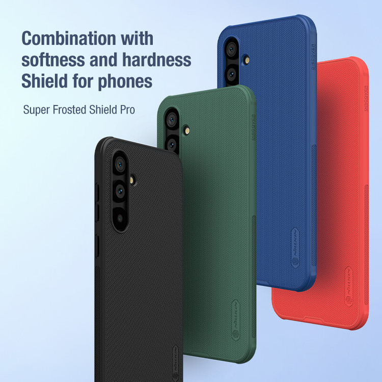 کاور نیلکین مدل Super Frosted Shield Pro مناسب برای گوشی سامسونگ (2023) Galaxy S23 FE 5G