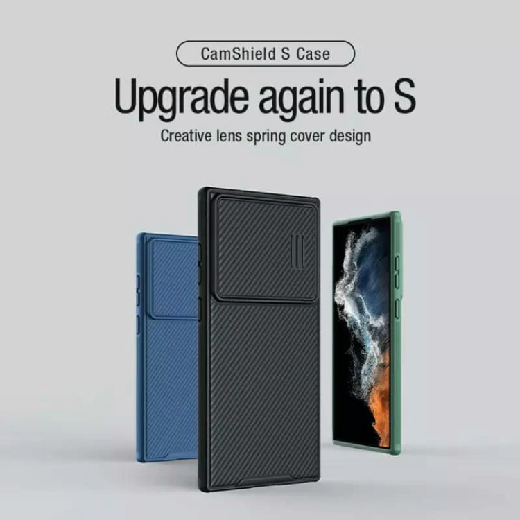 کاور نیلکین مدل CamShield S مناسب برای گوشی موبایل سامسونگ 2023 (5G) Galaxy S23 Ultra