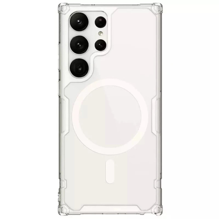 کاور نیلکین مدل Nature TPU Pro Magnetic مناسب برای گوشی موبایل سامسونگ Galaxy S23 Ultra (5G) 2023