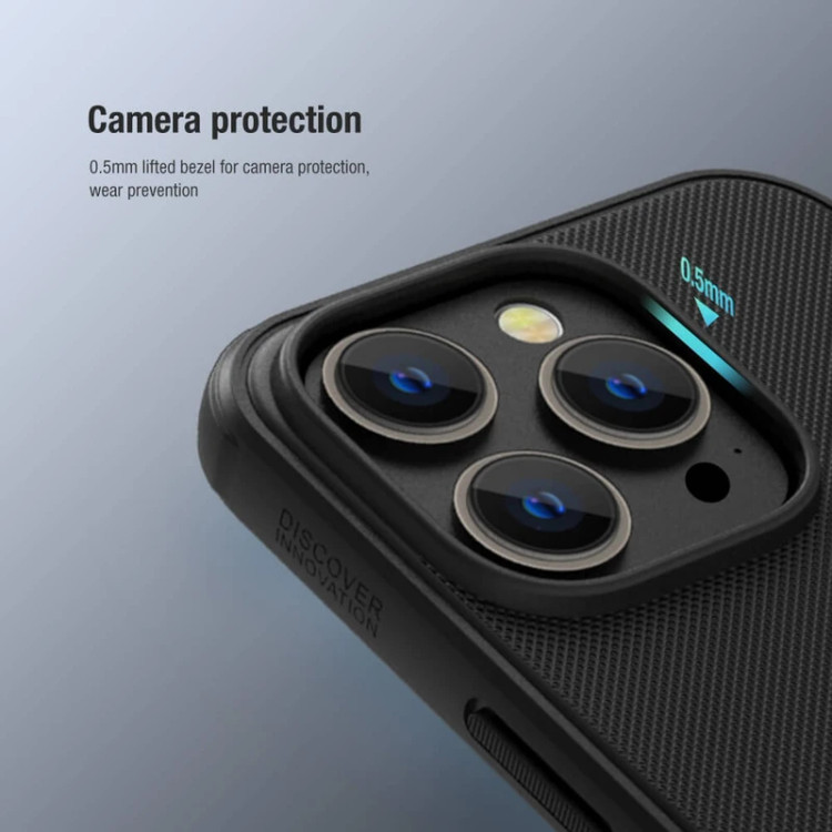 کاور نیلکین مدل Super Frosted Shield Pro مناسب برای گوشی موبایل اپل iPhone 14 Pro Max