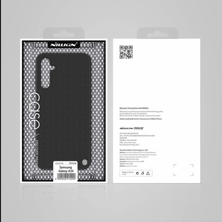 کاور نیلکین مدل Textured مناسب برای گوشی موبایل سامسونگ Galaxy A24 4G