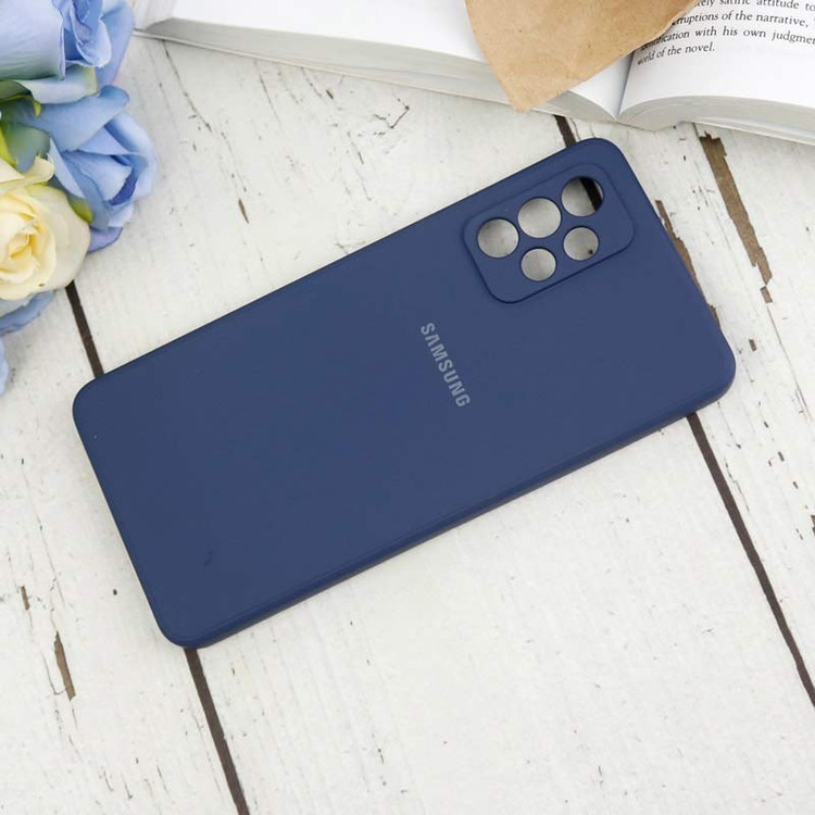 کاور سیلیکونی اصلی مناسب برای گوشی موبایل سامسونگ GALAXY A72 (2021)