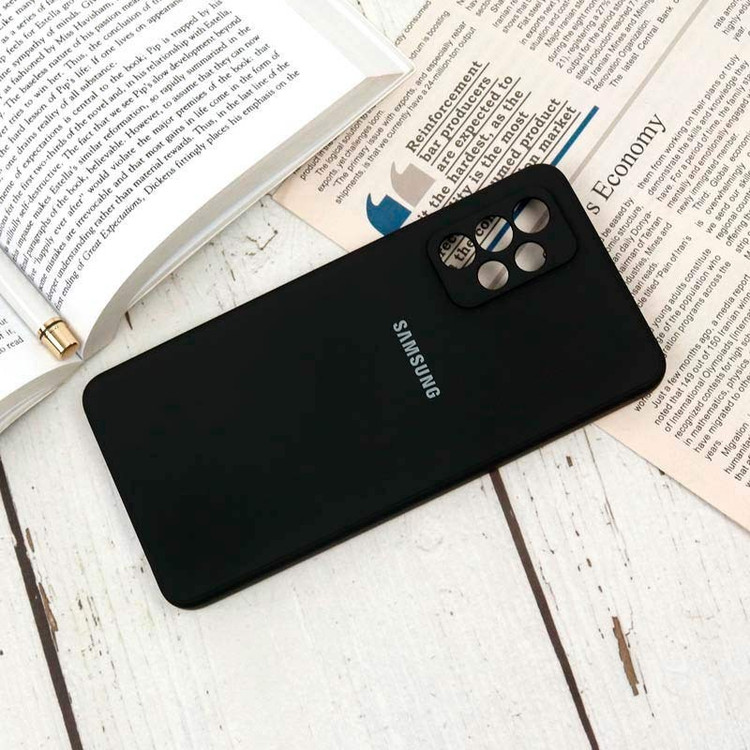 کاور سیلیکونی اصلی مناسب برای گوشی موبایل سامسونگ GALAXY A72 (2021)