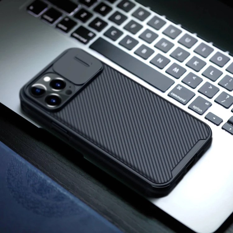 کاور نیلکین مدل CamShield pro مناسب برای گوشی موبایل اپل Iphone 13 Pro