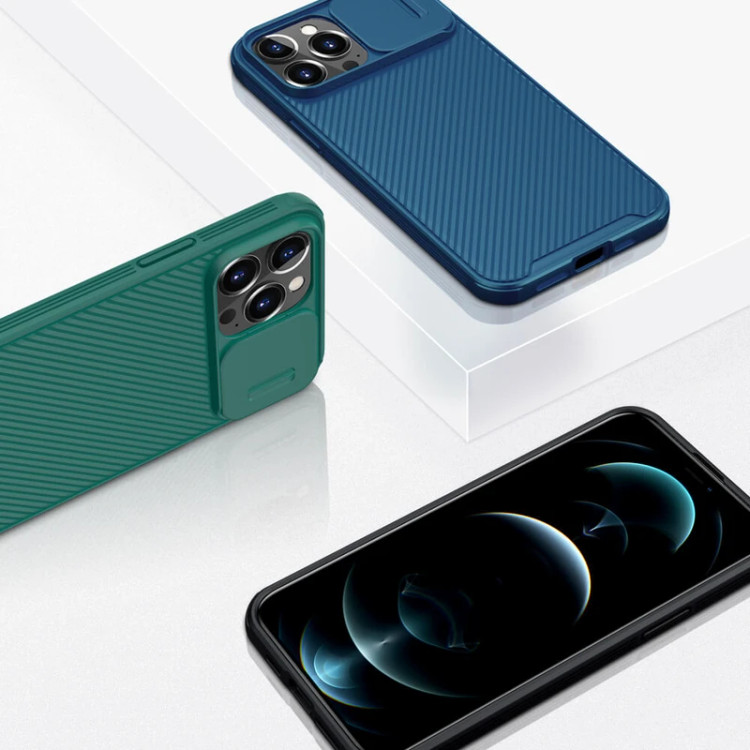 کاور نیلکین مدل CamShield pro مناسب برای گوشی موبایل اپل Iphone 13 Pro