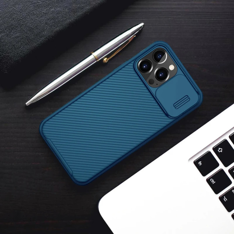 کاور نیلکین مدل CamShield pro مناسب برای گوشی موبایل اپل Iphone 13 Pro