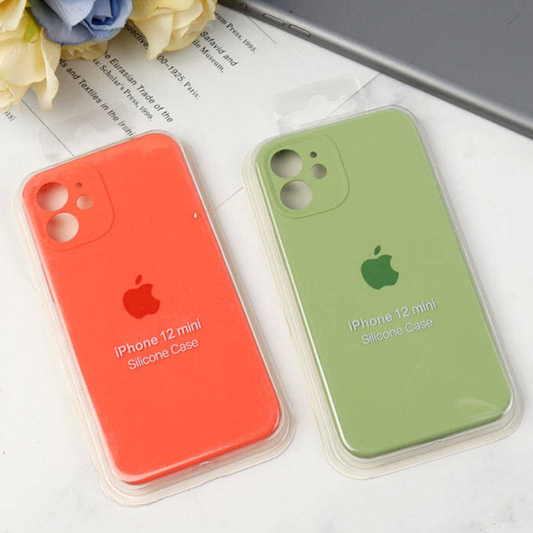 کاور سیلیکونی اصلی مناسب برای گوشی موبایل اپل IPHONE 12 MINI (2020)
