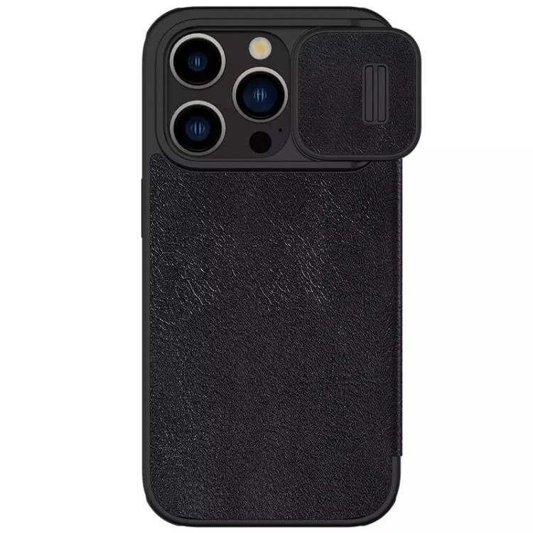 کاور نیلکین مدل QIN PRO LEATHER مناسب برای گوشی موبایل اپل Iphone 15 Pro Max