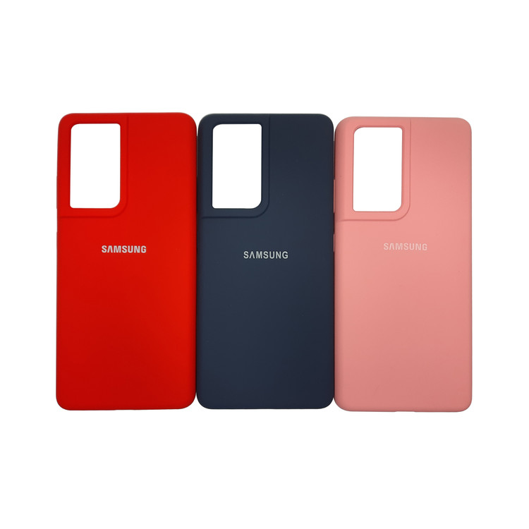 کاور سیلیکونی اصلی مناسب برای گوشی موبایل سامسونگ GALAXY S21 Ultra 5G (2021)