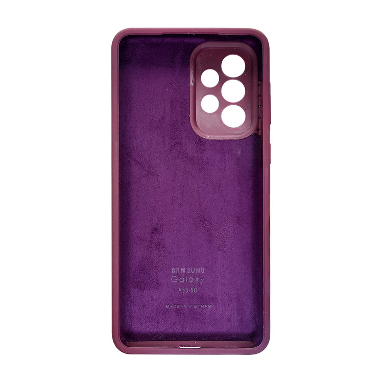 کاور سیلیکونی اصلی(گرید A) مناسب برای گوشی موبایل سامسونگ GALAXY A33 5G (2023)